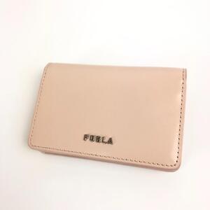 FURLA フルラ カードケース ベージュ ピンク レディース ブランド