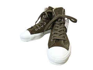 (D) 未使用 COMME des GARCONS コムデギャルソン ベロア ハイカット スニーカー 22.5 ハイトップ シューズ (ma)