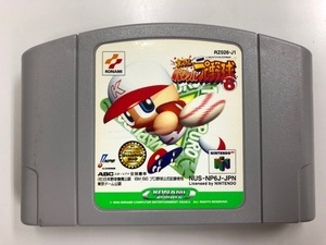 N64　NINTENDO64　ニンテンドー64　実況パワフルプロ野球6　コナミ　ソフトのみ　動作確認済み　野球　スポーツ