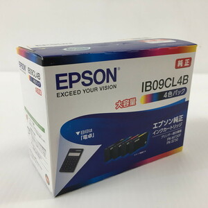 TEI 【中古美品】 エプソン 純正 インクカートリッジ 大容量EPSON IB09CL4B 電卓 ICチップ残量検知対応 〈106-240514-MK-4-TEI〉