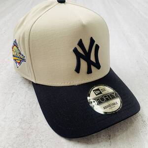 海外限定 別注 New era NY ヤンキース ニューエラ ベージュ