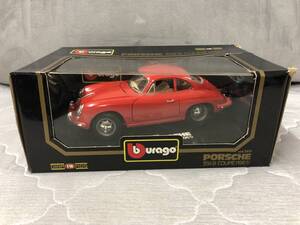 当時物！在庫品・burago・1/18 PORSCHE 356B COUPE(1961)・未開封品・現品限り！