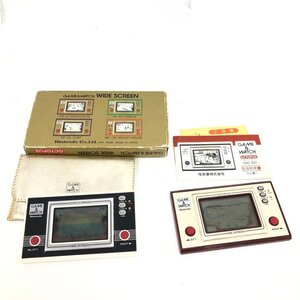 Nintendo 任天堂　GAME & WATCH ゲームウォッチ FIRE ワイドスクリーン OC-22 / TL-28【DAAF0043】