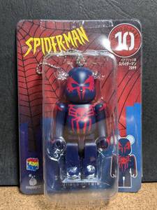 ☆スパイダーマン2099☆BE＠RBRICK ベアブリック100%☆Happyくじ BE＠RBRICK MARVEL『SPIDER-MAN』☆