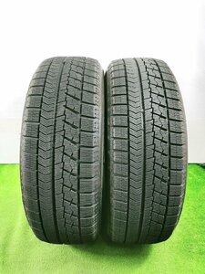 ブリヂストン BLIZZAK VRX 215/60R17 96Q★8分山 2019-20年製 2本 中古スタッドレス【宮城発 送料無料】MYG-B11963