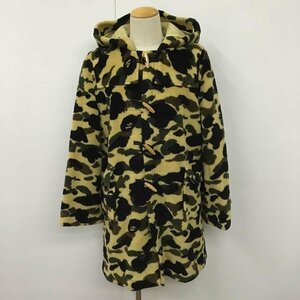 A BATHING APE M アベイシングエイプ コート コート一般 ダッフルコート ボア サルカモ Coat マルチカラー / マルチカラー / 10102369