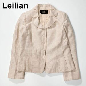 Leilian レリアン ジャケット ピンク 9号 セレモニー レディース B42416-122