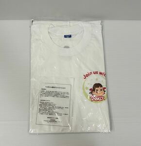 不二家　ペコちゃん　蓄光プリントTシャツ　当時もの