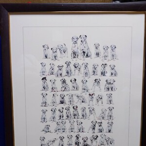 ポスター　Disney　101　DALMATIANS　Disney Framd Prints　USA 12-20-101-020in(12-20-101-040cm)　Art Classics　額サイズ50.5cm×96cm