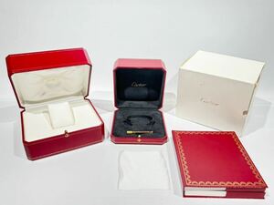 再出品　Cartier カルティエ 空箱　BOX ラブブレス　ドライバー付き　時計箱　ボックス ジュエリーBOX 　外箱　内箱