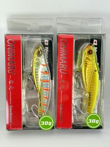 メガバス オニマル 鬼丸 30g 未開封品 2個セット G TWILIGHT GIGO ＆ G GOLD DOUBLE CHART MEGABASS ONIMARU