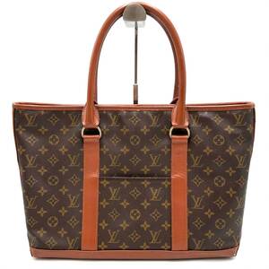 【美品】LOUIS VUITTON　ルイヴィトン　M42425　モノグラム　サックウィークエンド　トートバッグ　A4収納可能　ビジネスバッグ　オフィス