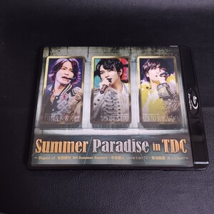 【Summer Parad】in TDC 佐藤勝利 中島健人 菊池風磨 BluRay ポストカード付き