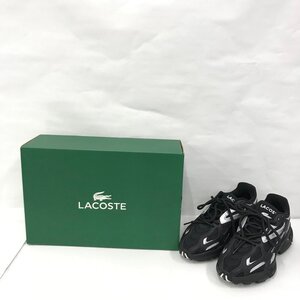 LACOSTE ラコステ スニーカー サイズ8 箱付き【CLAR0057】