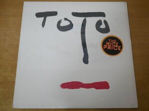 H5-310＜LP/US盤/美盤＞Toto / Turn Back