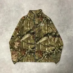 MOSSY OAK リアルツリーカモ ジップフリース ジャケット L 12231