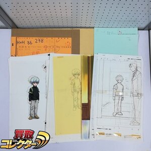 mBM568c [まとめ] HUNTER×HUNTER 1999年版 第36話 C238 キルア 他 大判 縦長 PAN UP セル画 原画 動画 レイアウト 修正 背景等 | ホビー H