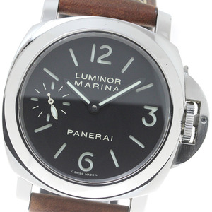 パネライ PANERAI PAM00111 ルミノールマリーナ スモールセコンド 手巻き メンズ _816750