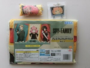 SPY×FAMILY アーニャ ピックキャラTD アクリルキーホルダー＆クッションマスコットBC＆SEGA プレミアムマルチクロス