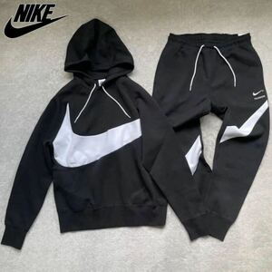 26,400円 2XLサイズ 新品 NIKE テックフリース セットアップ 上下セット スウェット パーカー フーディー ジョガーパンツ 黒 白 国内正規品