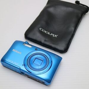 新品同様 COOLPIX S3600 コバルトブルー 即日発送 デジカメ ニコン 本体 あすつく 土日祝発送OK