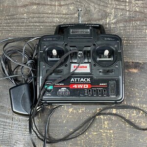 F1075 Futaba フタバ ATTACK 4WD T4VWD AM27MHz ラジコン コントローラー ジャンク