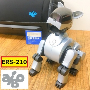 ソニー/アイボ/ers-210/ペットロボット/バーチャルペット/シルバー/メモリースティック/ケース付き/ジャンク/犬/電子玩具/sony/aibo/i3