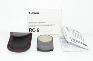 【美品】Canon RC-6 キャノン リモートコントローラー #r6-246