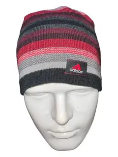 [0] ADIDAS STRIPPED BEANIE