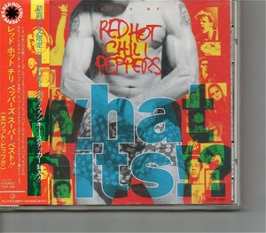 【送料無料】レッチリ /Red Hot Chili Peppers - What Hits!?【超音波洗浄/UV光照射/消磁/etc.】初期ベスト