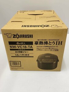 ZOJIRUSHI◆豪熱沸とうIH炊飯器 極め炊き NW-VC18-TA