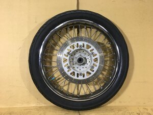 Kawasaki　エリミネーター125　BN125A　フロントホイール　ディスク付　中期　後期　2POD　流用　カスタムにも（中古）2577-Z3501