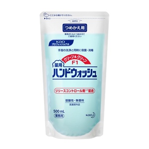 クリーン&クリーンF1薬用ハンドウォッシュ業務用500ML × 15点