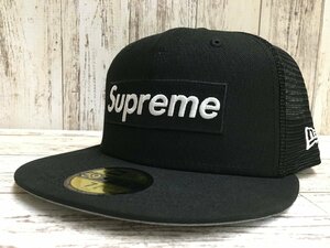 143A Supreme 24ss BOX LOGO Mesh Cap NEW ERA シュプリーム ニューエラ キャップ【中古】