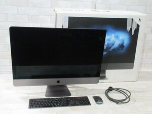 ▲06157 Ω 新TTPC 1745◆ 保証有 Apple iMac Pro A1862 27-inch, 2017 / 8コア Intel Xeon W 3.2GHz / 64GB / SSD:1TB 箱付