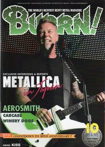 BURRN!★2013年10月号★特集 : METALLICA・他