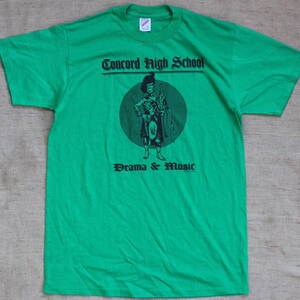 極美 1996年 Concord High School ヴィンテージTシャツ USA製アメリカ JERZEES コンコルド ハイスクール 学校 アート ミュージック 音楽 