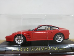 ■ アシェット 1/43 FERRARI 575M MARANELLO レッド フェラーリ・マラネロ モデルミニカー