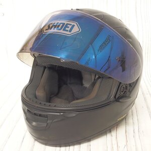 f002 B4 2.ショウエイ SHOEI X-TWEL VE ヘルメット フルフェイス Mサイズ ブラック 製造2012.08.10 バイク 現状