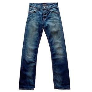 即決★ヌーディージーンズ NUDIE JEANS AVERAGE JOE NORDIC ICE BLUE コーティング USED加工 デニム W29 NJ2900【送料無料】