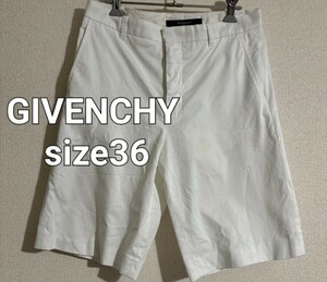 GIVENCHY ジバンシー メンズ ショートパンツ ハーフパンツColor ホワイト size36