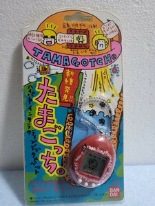 当時物 1997年 たまごっち　BANDAI 赤色 通電確認済み バンダイ携帯ゲーム TAMAGOTCH MORINOTAMAGOTCH 初代たまごっち 中古保管品