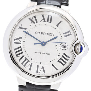 カルティエ CARTIER W69016Z4 バロンブルー 42ｍｍ デイト 自動巻き メンズ _848985