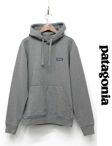 V232/patagonia スウェットパーカー プルオーバー フーディ レギュラーフィット ロゴ リサイクル素材 裏起毛 ストレッチ XS グレー 秋冬