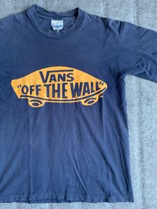 80s vans ロゴT ビンテージ バンズ old skate アメリカ製 TM tシャツ USA製 vintage