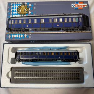 Roco ロコ　44810 鉄道模型 HOゲージ　 箱付　青　客車　美品