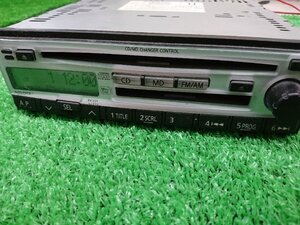 ★中古品★NISSAN 日産 純正 カーオーディオ RM-A50SAMZ 本体のみ 1DIN CD/MD/AM/FM CD/MD動作確認済み 【他商品と同梱歓迎】