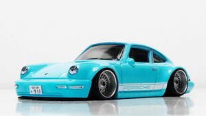 HOTWHEELS改PORSCHE 964深リムBBS SUPER RSスタンス