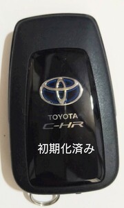 初期化済トヨタ純正 スマートキー2ボタンCHR基盤番号61E366-0020 007-AE0025 新品電池サービス②