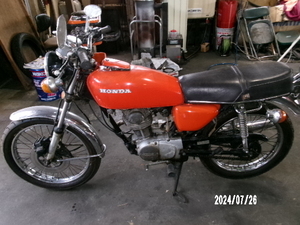 ホンダ　ベンリィ　CB125JX　1975年式　当時物